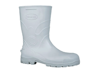 Bota Pvc Cano 26 cm Branca