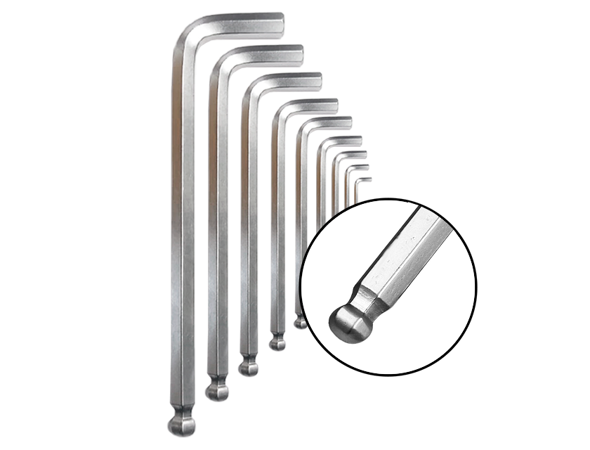 Chave Allen Abaulada Extra Longa 2 - 12 MM